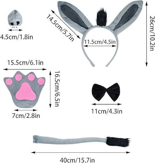 Carnival Skirt Gray 7pcs