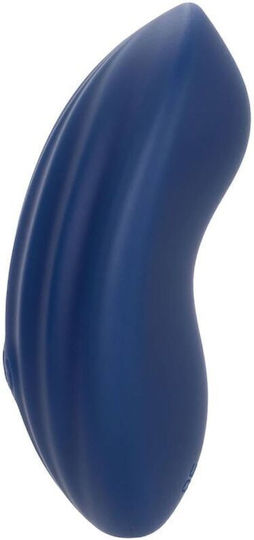 Calexotics Cashmere Velvet Curve Vibrator 10.25cm Blue