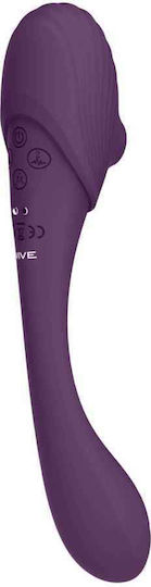 Shots Mirai Double Vibrator 23cm Purple