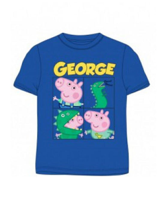 Peppa Pig Детска пижама Лятна Blue