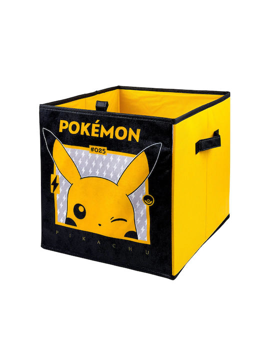 Pokemon Детска кутия за съхранение Жълт 1бр