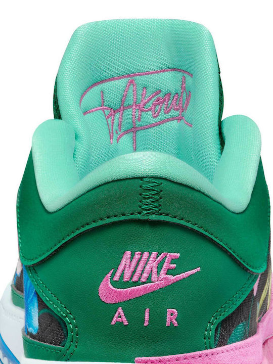 Zoom Freak 5 Low Basketball Shoes Light Photo Blue / Playful Pink / Pink Foam / Black