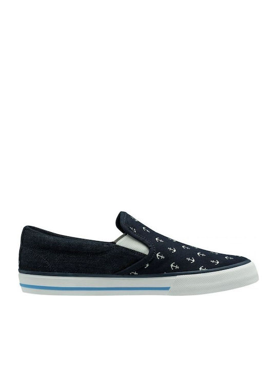 Copenhagen Women's Slip-Ons Leather Navy Blue