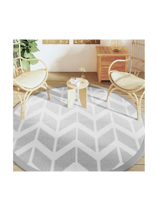 vidaXL Rug Outdoor Rectangular Grey