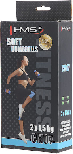 HMS Round Dumbbell 1 x 1.5kg