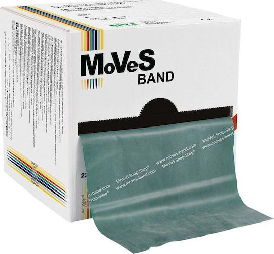 MVS In Motion Resistance Band Gym Elastic Band Hard Green 2m