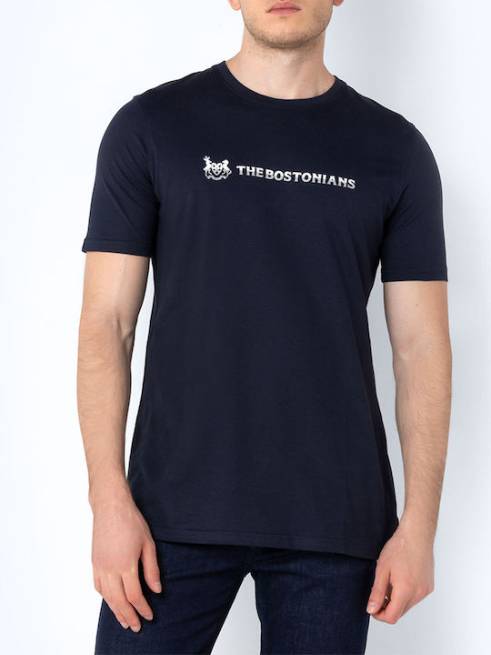 The Bostonians T-shirt Bărbătesc cu Mânecă Scurtă NavyBlue