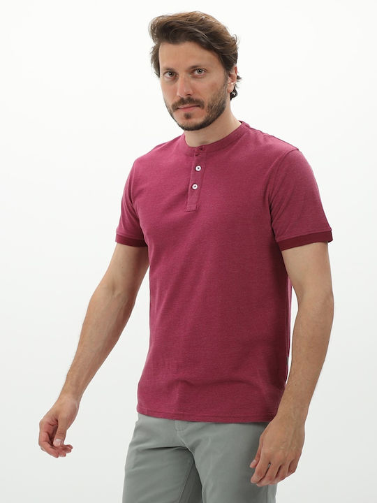 Van Hipster Men's Short Sleeve T-shirt Purple