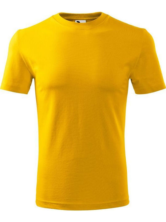 Adler Werbe-T-Shirt in Gelb Farbe
