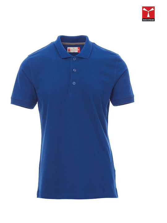 Payper Venice Men's Short Sleeve Promotional Blouse Blue