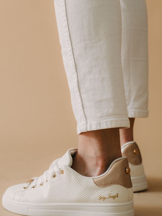 The Shoemart Sneakers White / Champagne