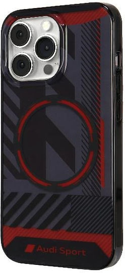Audi Back Cover Πλαστικό Μαύρο (iPhone 13 Pro Max)