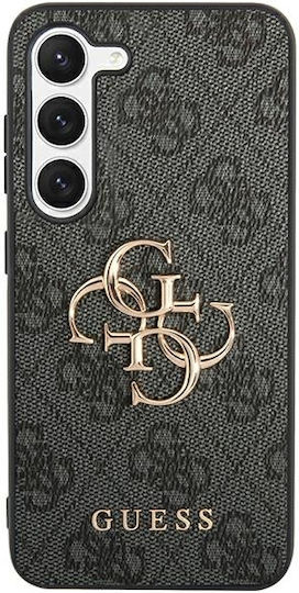 Guess Metal Logo Back Cover Plastic Black (Guess A35 A356)