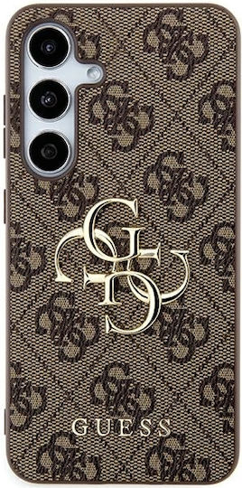 Guess metal logo Umschlag Rückseite Kunststoff Braun (Ratschlag A55, A556)