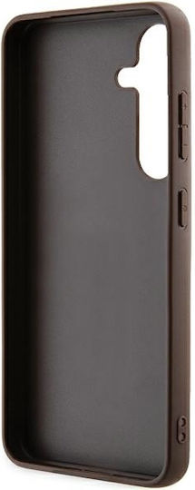 Guess metal logo Umschlag Rückseite Kunststoff Braun (Ratschlag A55, A556)