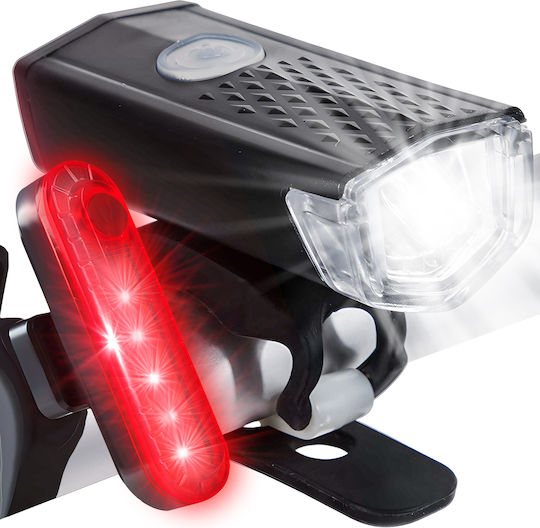 S207 Wiederaufladbar Fahrradlicht-Set