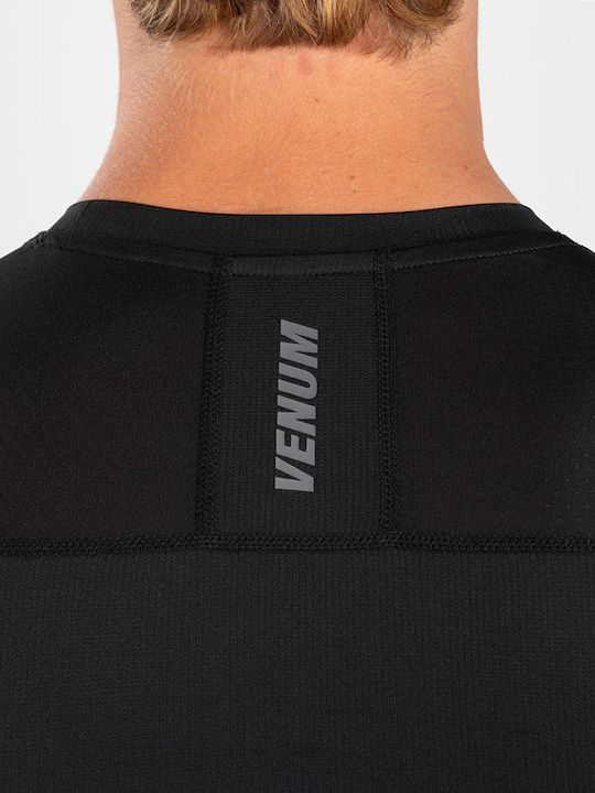 Venum G-fit Short Sleeve Shirt VENUM-05007-001 for Jiu-Jitsu / MMA Black