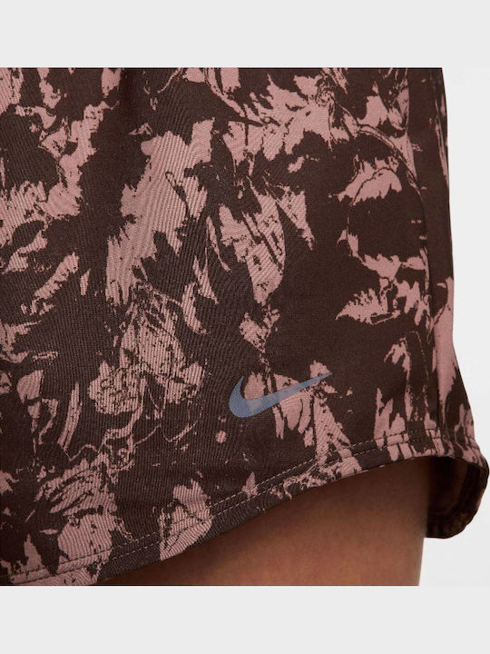 One Γυναικείο Ψηλόμεσο Αθλητικό Σορτς Dri-Fit Μωβ
