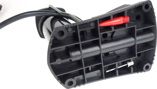 Aluminum Foot Bicycle Air Pump with Pressure Gauge