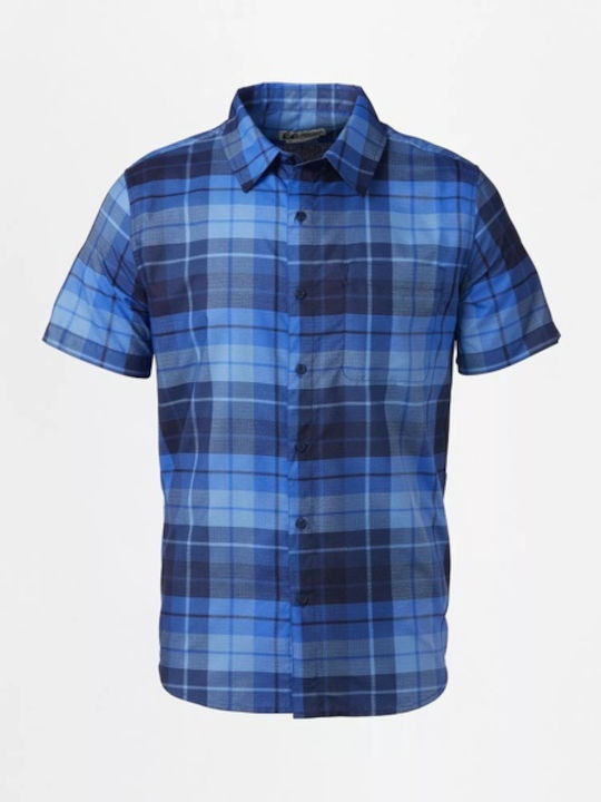 Short-sleeved Shirt Checked Twilight Wayland Plaid