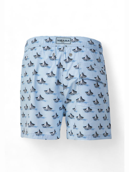 Nikama Herren Badebekleidung Shorts Blue