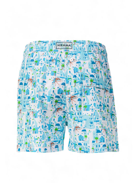 Nikama Herren Badebekleidung Shorts Blue