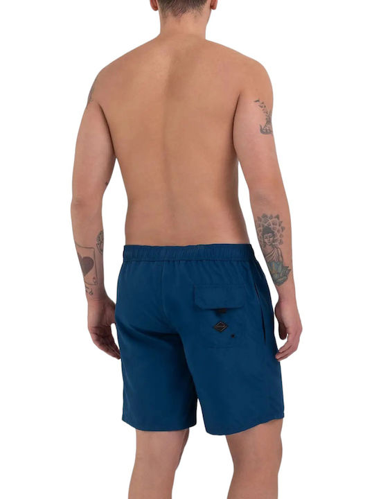 Replay Men's Swimwear Shorts Blue with Patterns