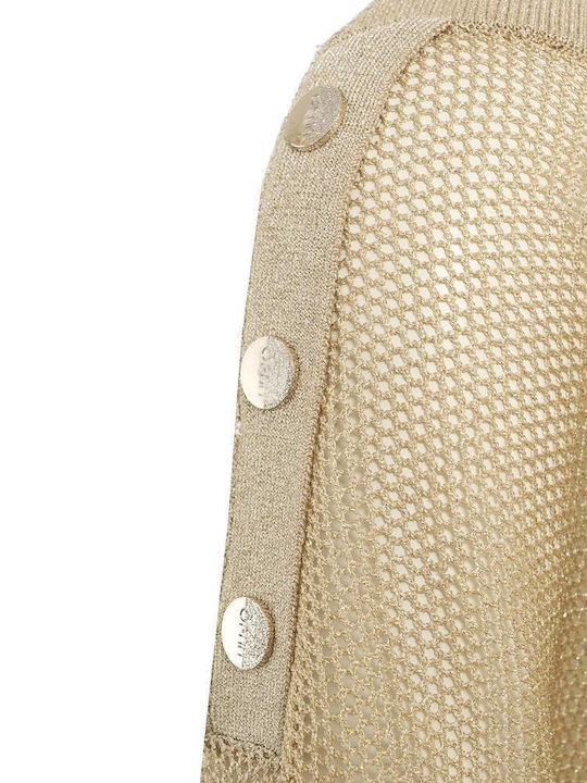 Liu Jo Women's Long Sleeve Sweater Gold