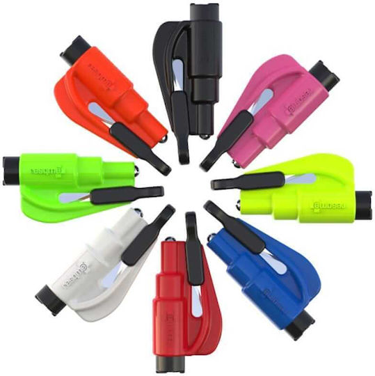 Resqme Car Emergency Hammer Automatic With Red Seatbelt Cutter