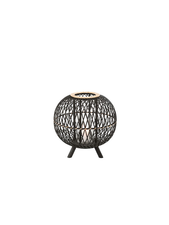 Jolipa Bamboo Lantern Black 43x43x43cm