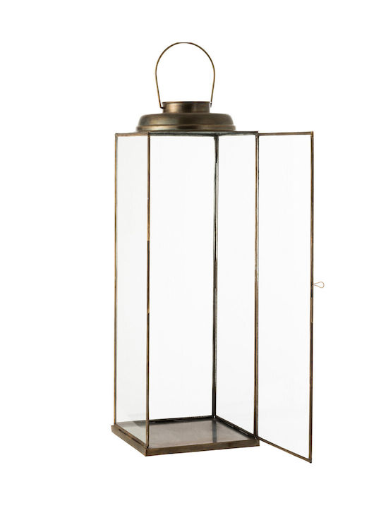 Jolipa Metallic Lantern Brown 23x23x70cm