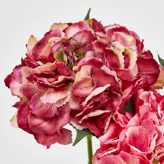 Artificial Decorative Pink Hydrangea Branch EDG