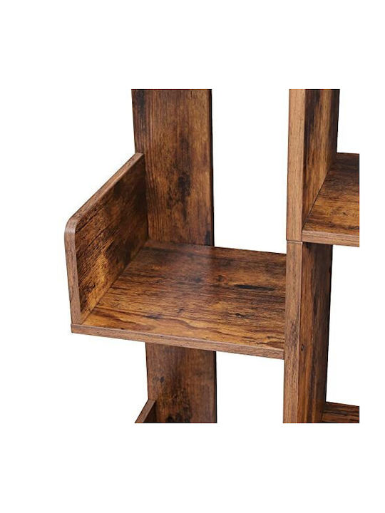 Bibliothek Braun 86x25x140cm