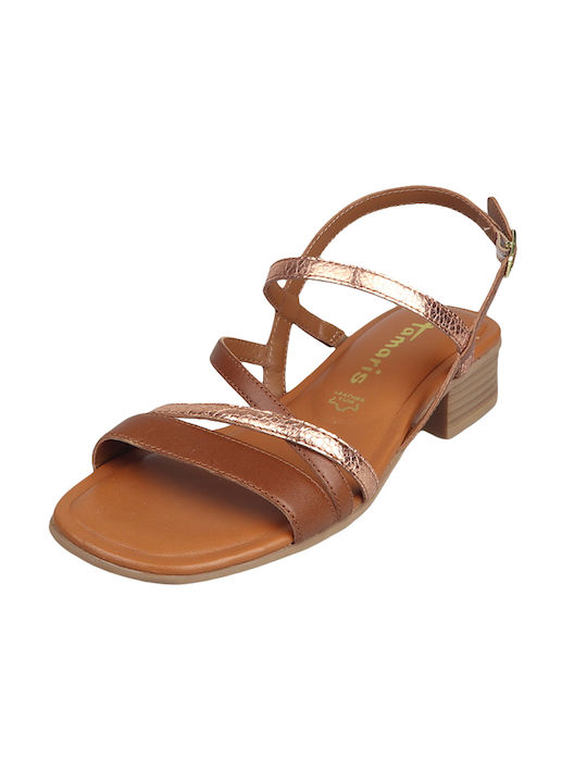 Tamaris Damen Sandalen in Tabac Braun Farbe