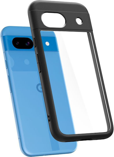 Spigen Ultra Hybrid Back Cover Plastic 2mm Negru (Google Pixel 8a - Traducere: Google Pixel 8a)