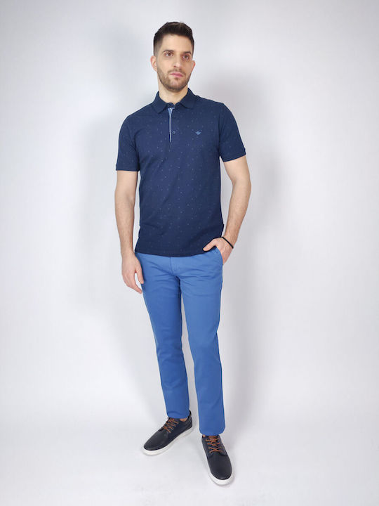 Lcdn Herrenhose Chino in Slim Passform Hellblau