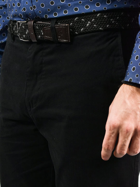 Ανδρικό Παντελόνι Chino Μαύρο