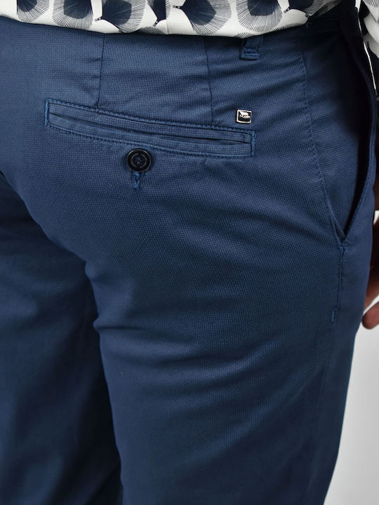 Ανδρικό Παντελόνι Chino Slim Fit Μπλε