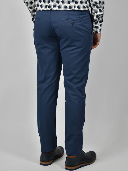 Lcdn Herrenhose Chino in Slim Passform Blau