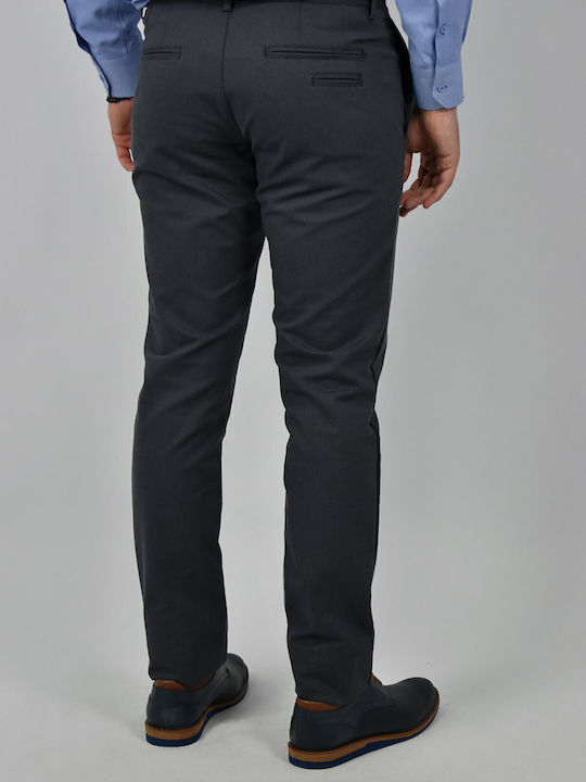 Παντελόνι Chino σε Slim Εφαρμογή Γκρι