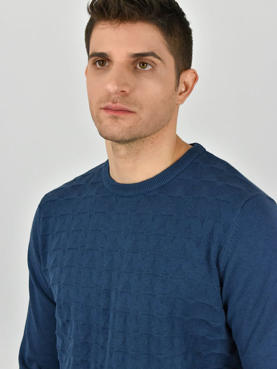 Long Sleeve Sweater Blue