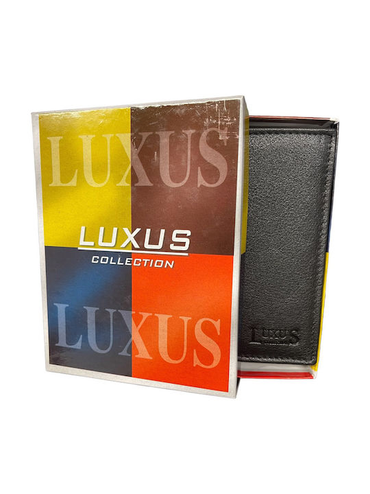 Leather Men's Wallet Classic with RFID Black