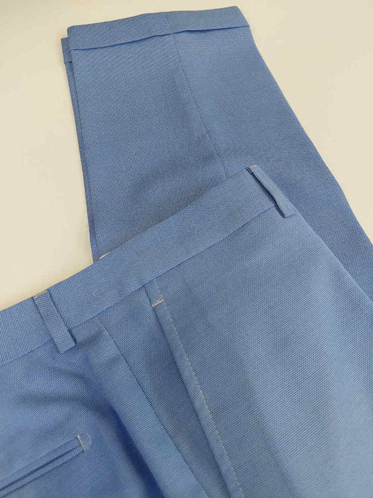 Trousers Suit Light Blue