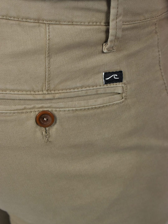 Trousers Chino in Skinny Fit Beige