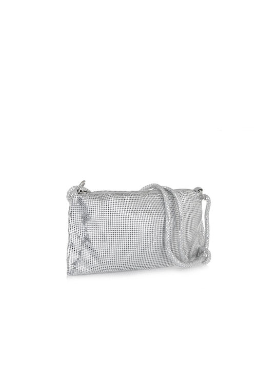 Veta Damen Tasche Schulter Silber