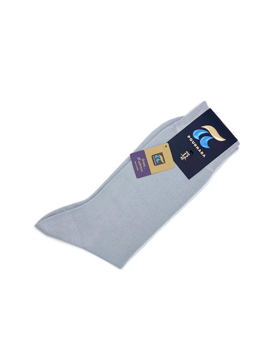 Pournara Men's Socks Grey/yellow