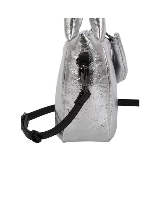 Buffalo Boxy Damen Tasche Hand Silber