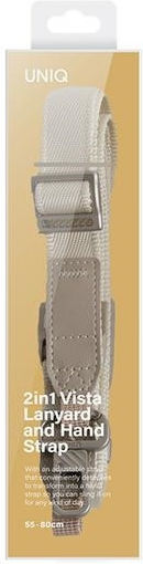 Uniq Neck Strap for Mobile Phones White