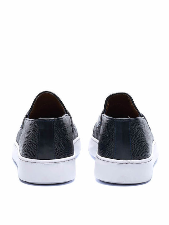 Men's Leather Loafers Blue