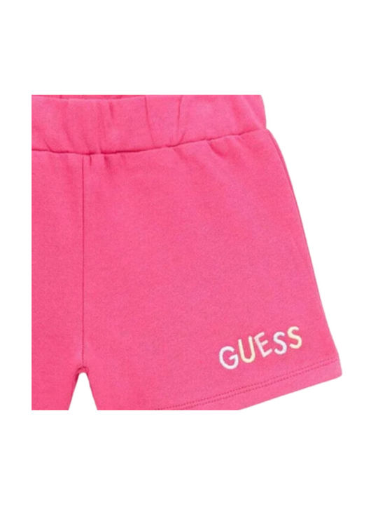 Guess Kids Shorts/Bermuda Fabric Pink